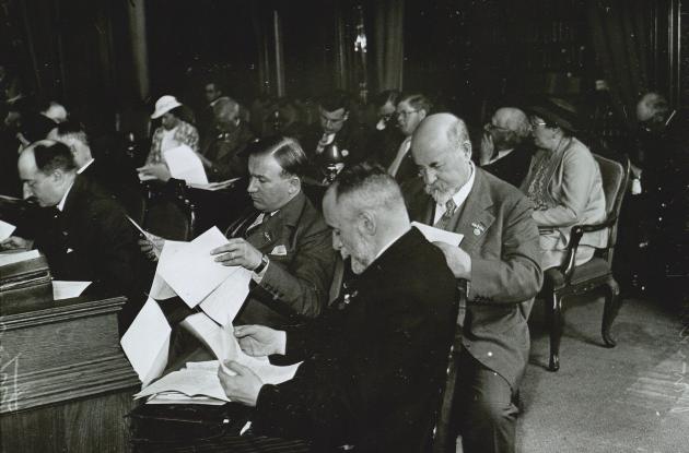 Kongres på Københavns Universitet 1938