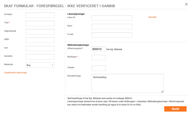 Skærmbillede af skafformular fra netpunkt.dk
